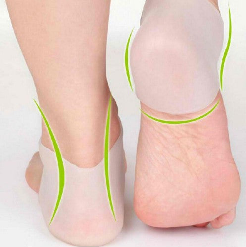 Delicate Silicone Moisturizing Gel Heel Socks