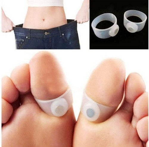 Healthy Slim Loss Toe Ring Sticker Silicon